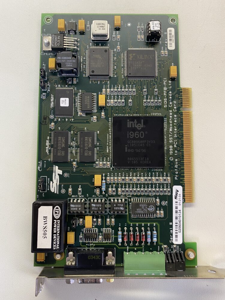 SST SST/WOODHEAD PROFIBUS TO PCI INTERFACE 5136-PFB-PCI PCI - Global ...