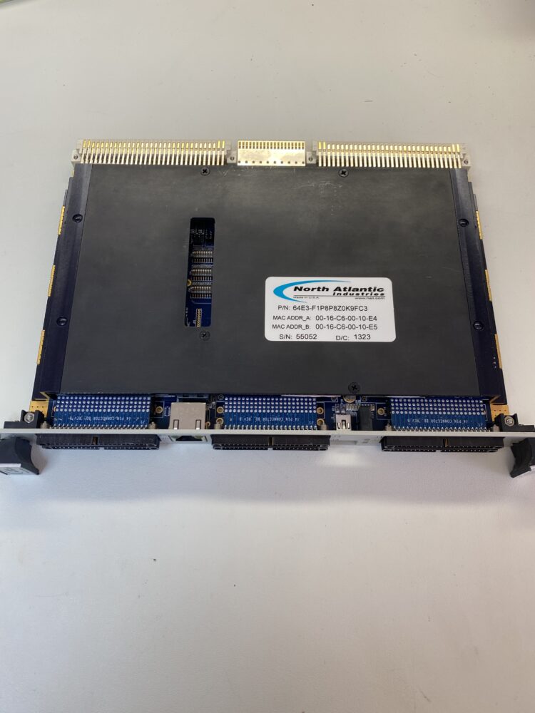 North atlantic industries 64e3 64ep3 vme single slot i o board vme