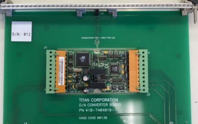 Titan Corporation D/A Converter 418-7404019-1